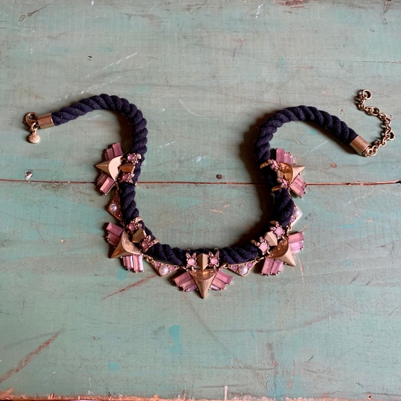 J. Crew Beautiful Necklace - Art Deco Style - Picture 3 of 4